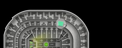 Seat view from Platinum