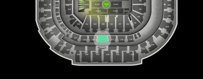 Seat view from Platinum