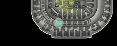 Seat view from Platinum