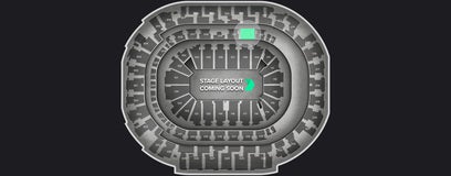 Seat view from Platinum