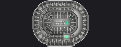 Seat view from Platinum