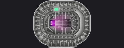 Seat view from Platinum