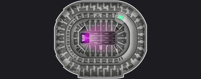 Seat view from Platinum