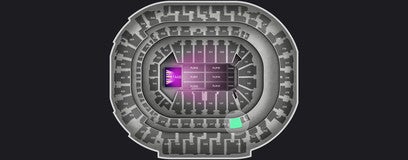 Seat view from Platinum