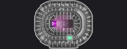 Seat view from Platinum