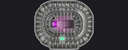 Seat view from Platinum