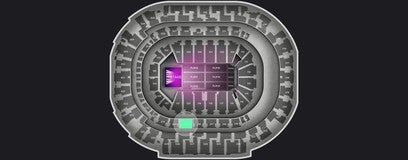 Seat view from Platinum