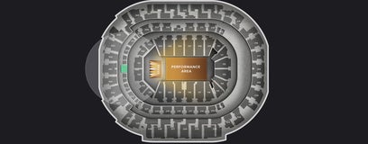 Seat view from Platinum