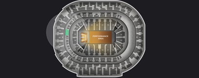 Seat view from Platinum