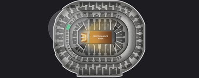 Seat view from Platinum