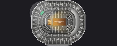 Seat view from Platinum