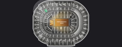 Seat view from Platinum