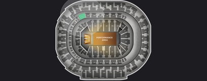 Seat view from Platinum