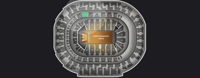 Seat view from Platinum