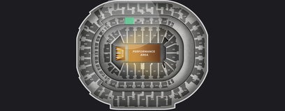 Seat view from Platinum