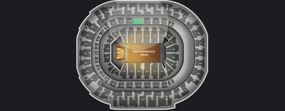 Seat view from Platinum