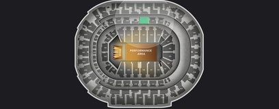 Seat view from Platinum