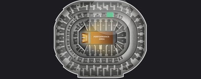 Seat view from Platinum