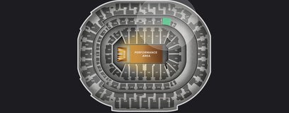 Seat view from Platinum