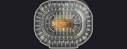 Seat view from Platinum