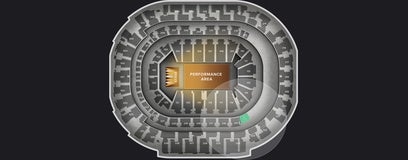 Seat view from Platinum