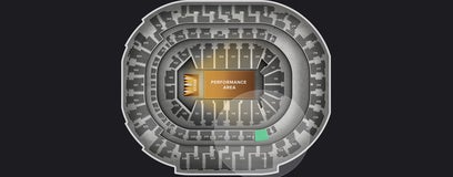 Seat view from Platinum