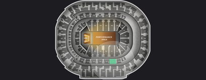 Seat view from Platinum