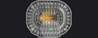 Seat view from Platinum