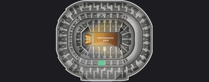 Seat view from Platinum