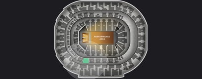 Seat view from Platinum