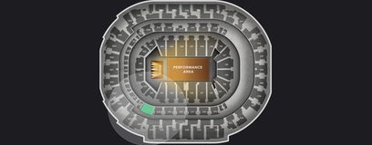 Seat view from Platinum