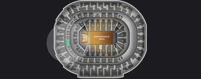 Seat view from Platinum