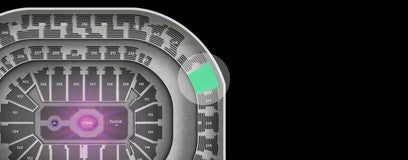 Seat view from Upper