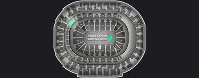 Seat view from Platinum