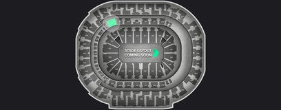 Seat view from Platinum