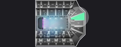 Seat view from Lower