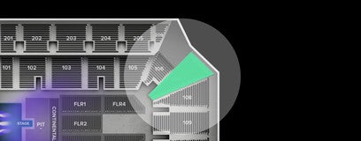 Seat view from Lower