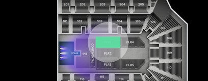 Seat view from Floor