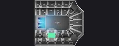 Seat view from Club