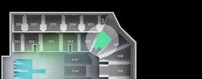 Seat view from Lower