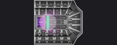 Seat view from Continental Floor