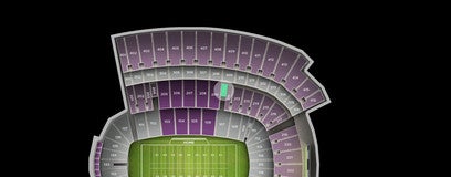 Seat view from Club