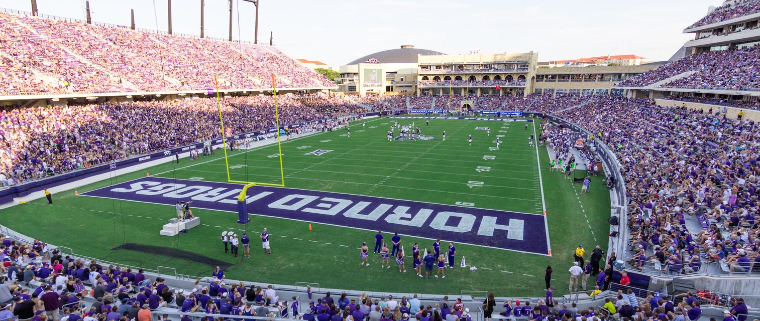 Seat view from End Zone