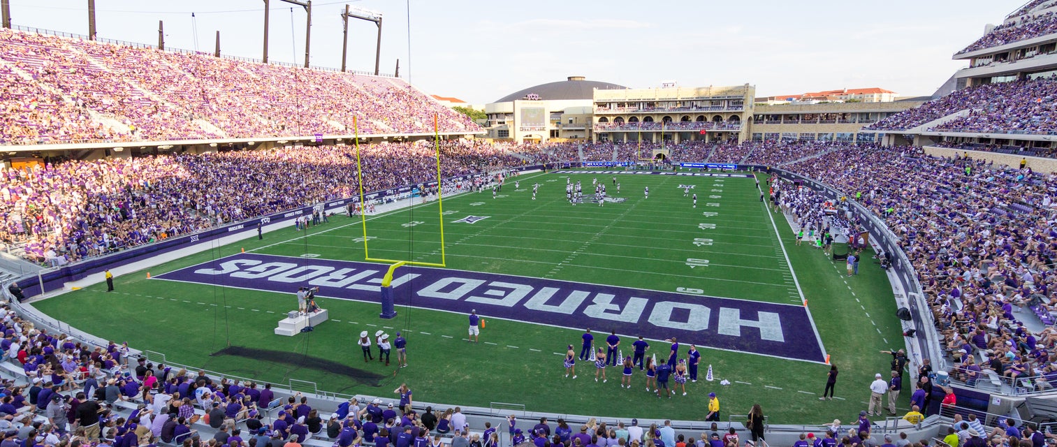 Seat view from End Zone