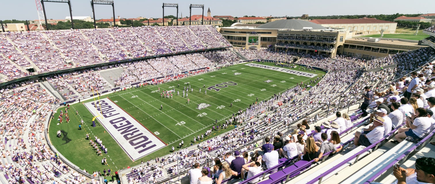 Seat view from End Zone