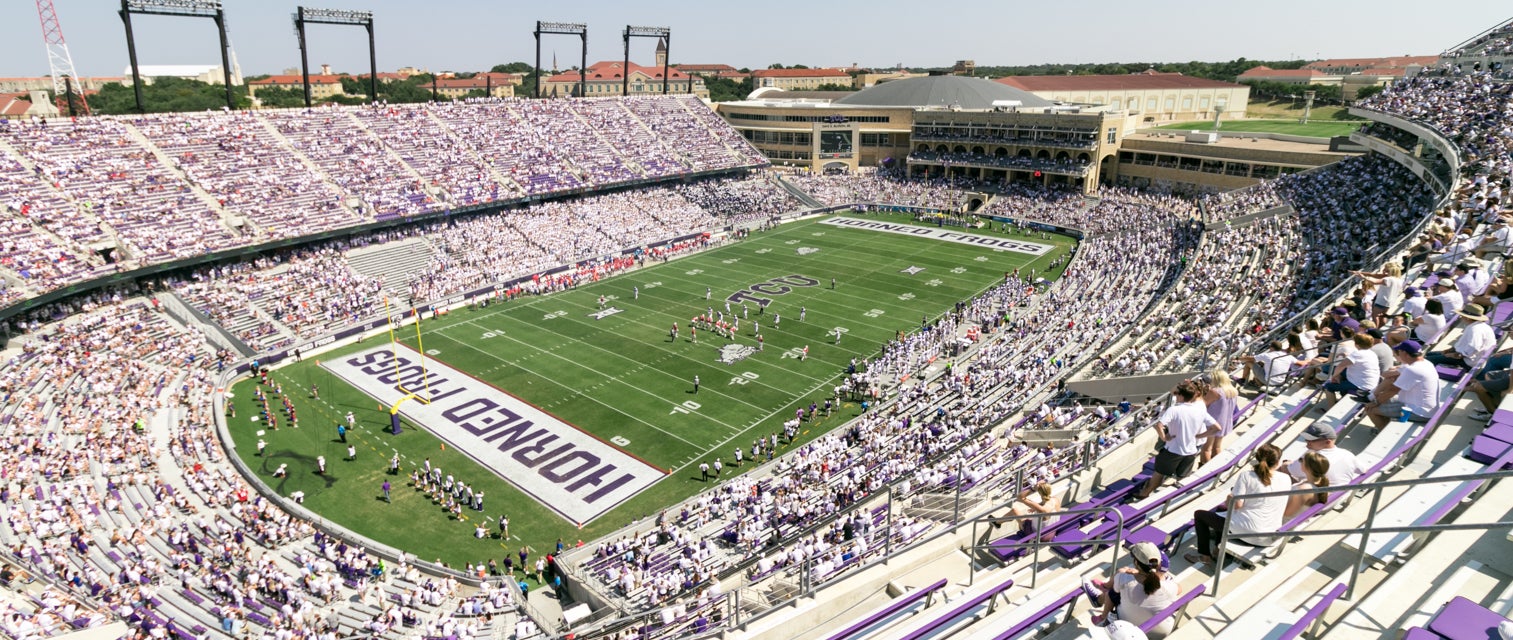 Seat view from End Zone