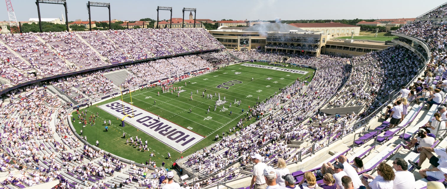 Seat view from End Zone