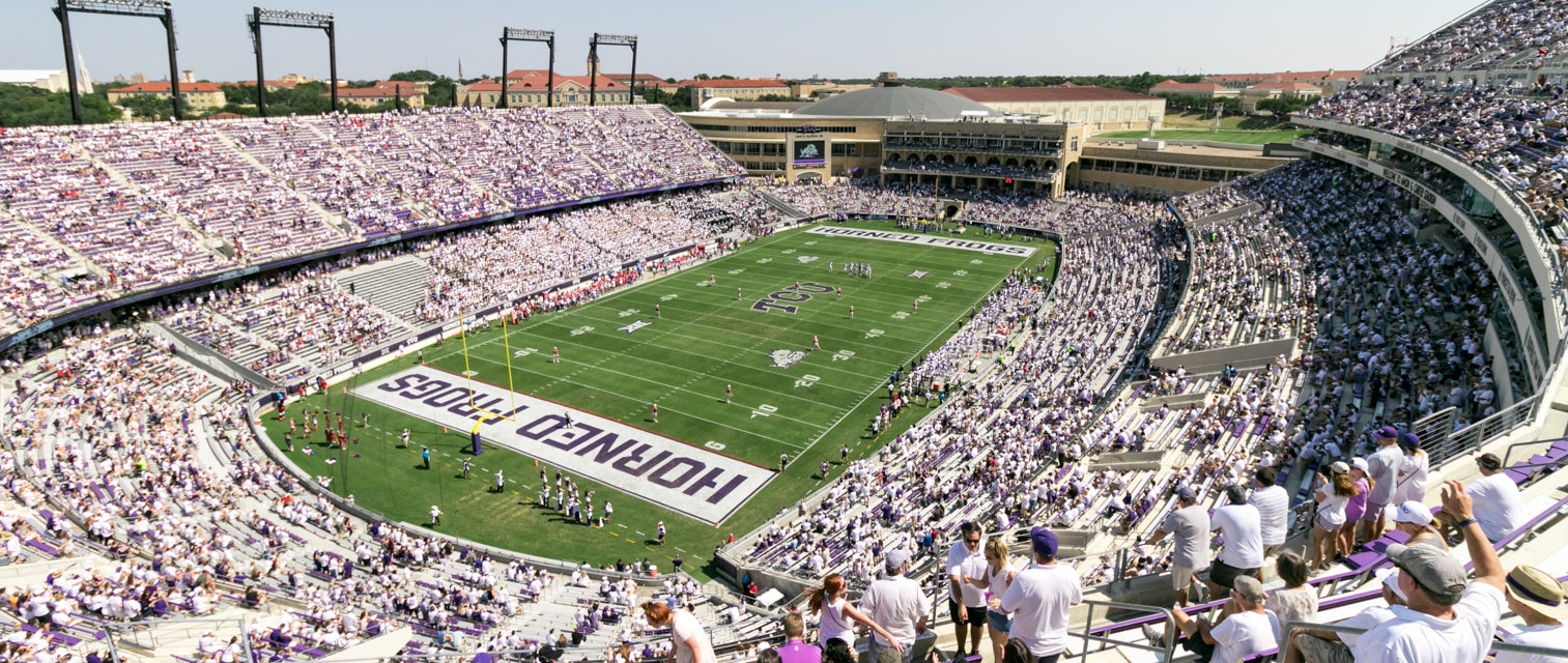 Seat view from End Zone