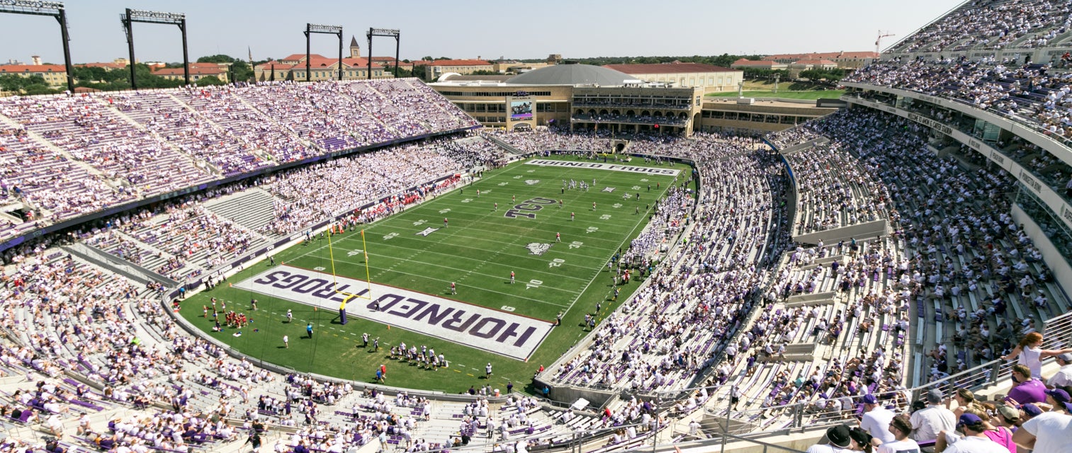 Seat view from End Zone
