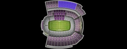 Seat view from Sideline